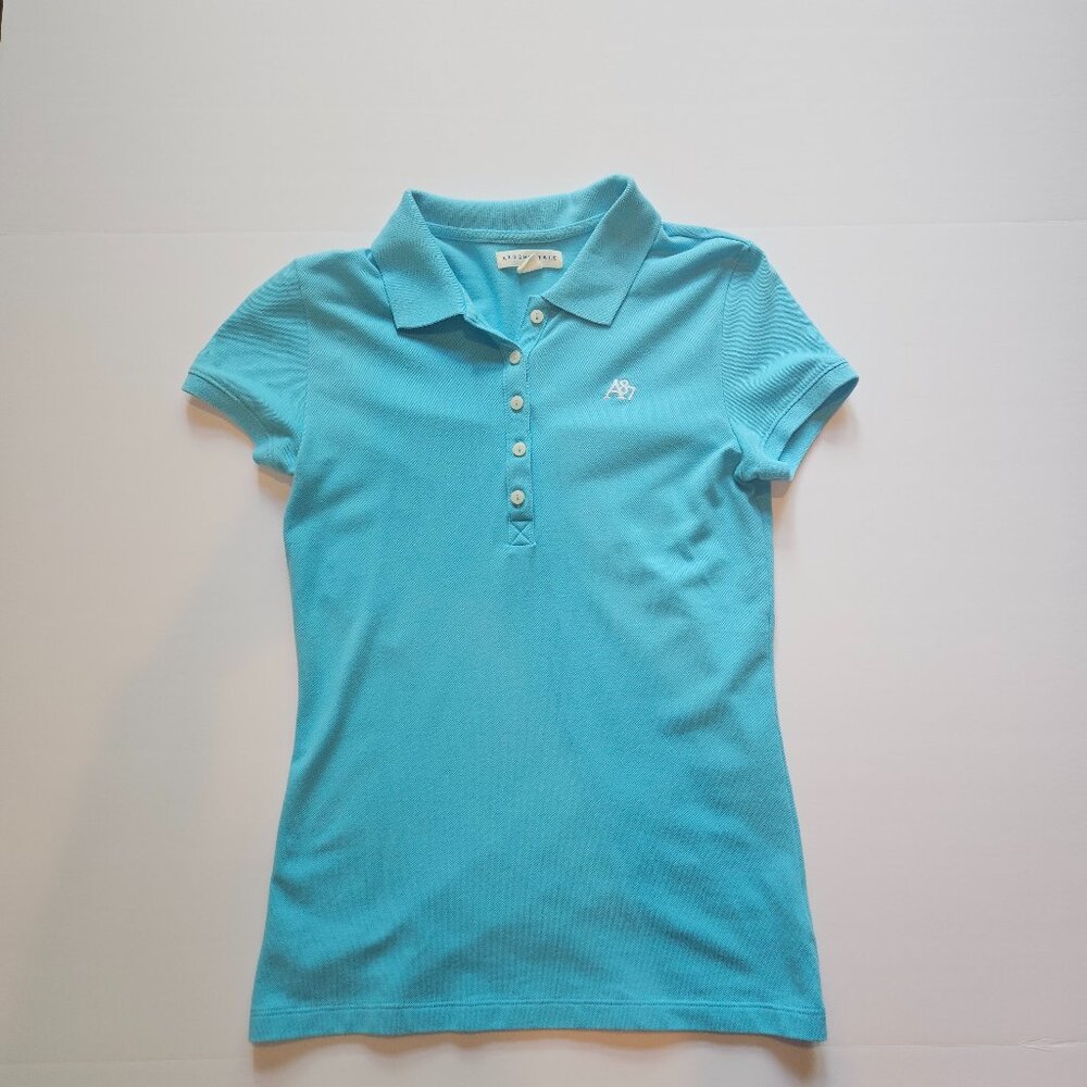 Aeropostale Light Blue Polo Shirt